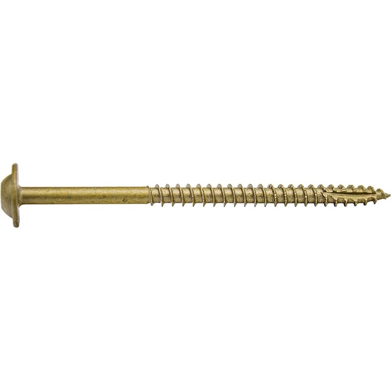 Jake Sales #10 x 2-1/2" Bronze Star Multipurpose Exterior Coated Modified Truss Head Cabinet Wood Screw Torx/Star Drive Head - (5 POUNDS - 395 Approx. Screw Count) - Image 5